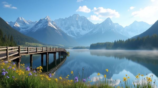 Comment s'émerveiller devant la nature grandiose des Alpes