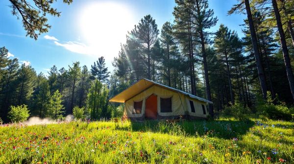 Top 5 escapades de camping de luxe pour des voyages raffinés